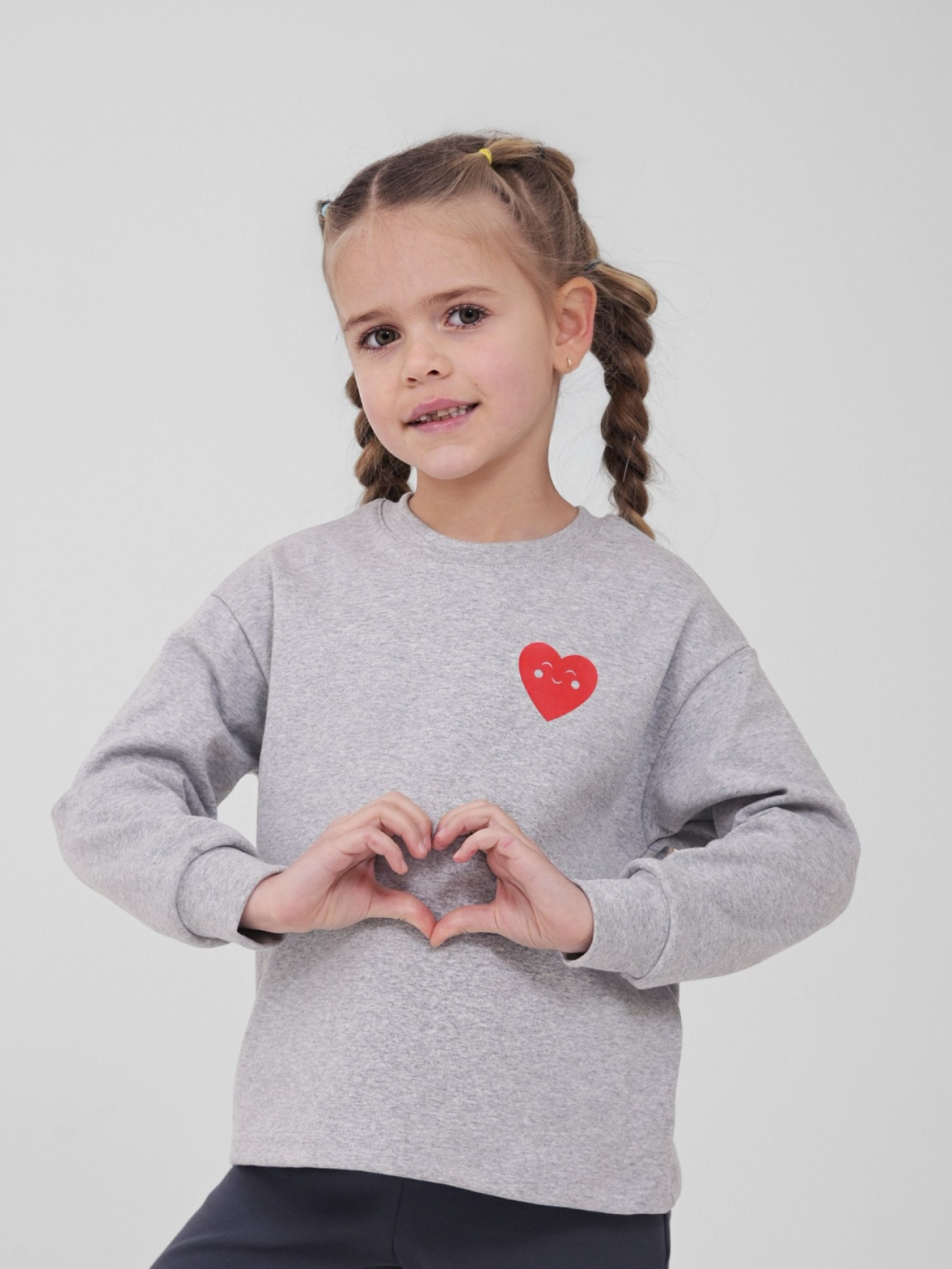 Худі та світшоти SMIL модель smil_116755-1-seryj-melanz Фото