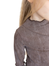 Лонгслів в рубчик з ефектом виварювання Sunny Mist Alwair kids модель 81084 Лонгслів в рубчик з ефектом виварювання Sunny Mist Alwair kids модель 81084 Фото