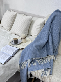 Плед вовняний з кашеміром Familia Ecotton модель 24614 Фото