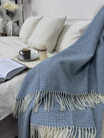 Плед вовняний з кашеміром Familia Ecotton модель 24614 Фото