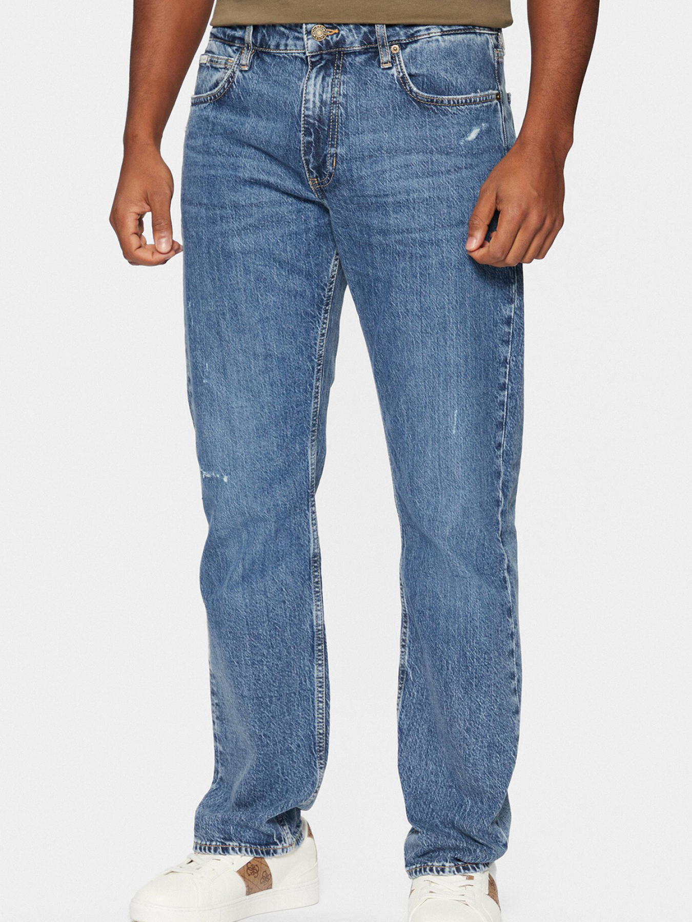 Прямые джинсы Guess Jeans модель M5RA1B.D5M52;GDIS Фото