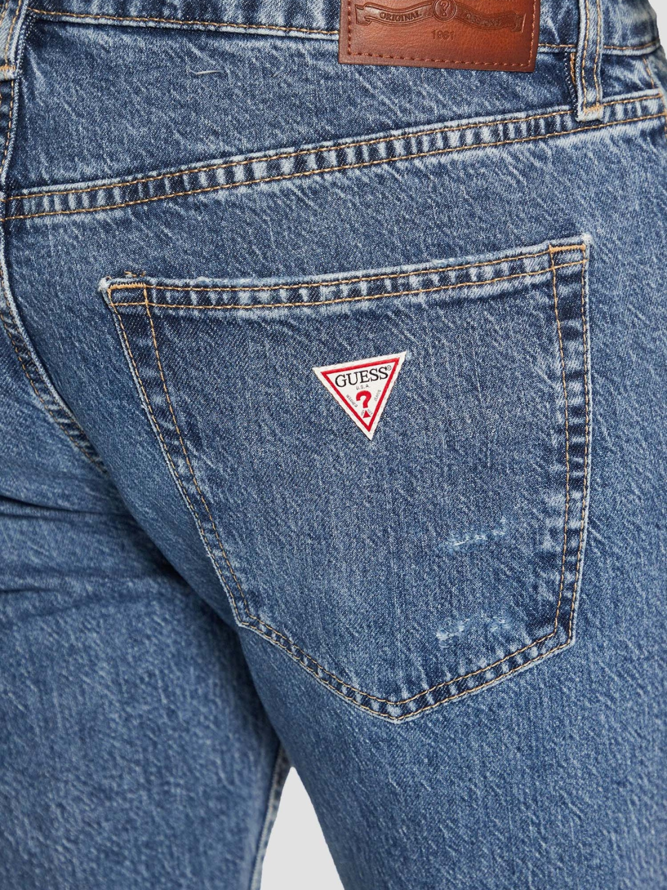 Прямые джинсы Guess Jeans модель M5RA1B.D5M52;GDIS Фото