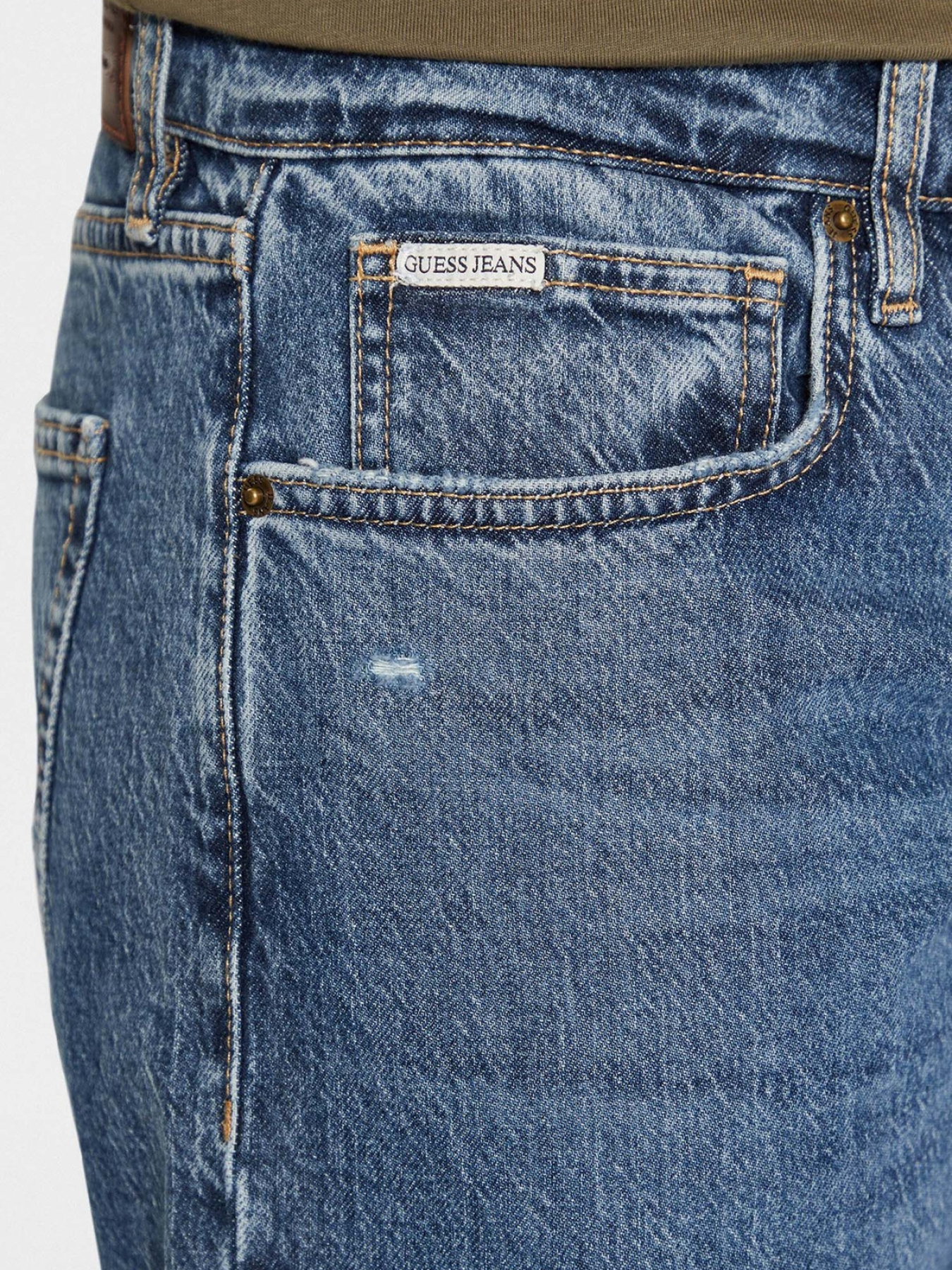 Прямые джинсы Guess Jeans модель M5RA1B.D5M52;GDIS Фото