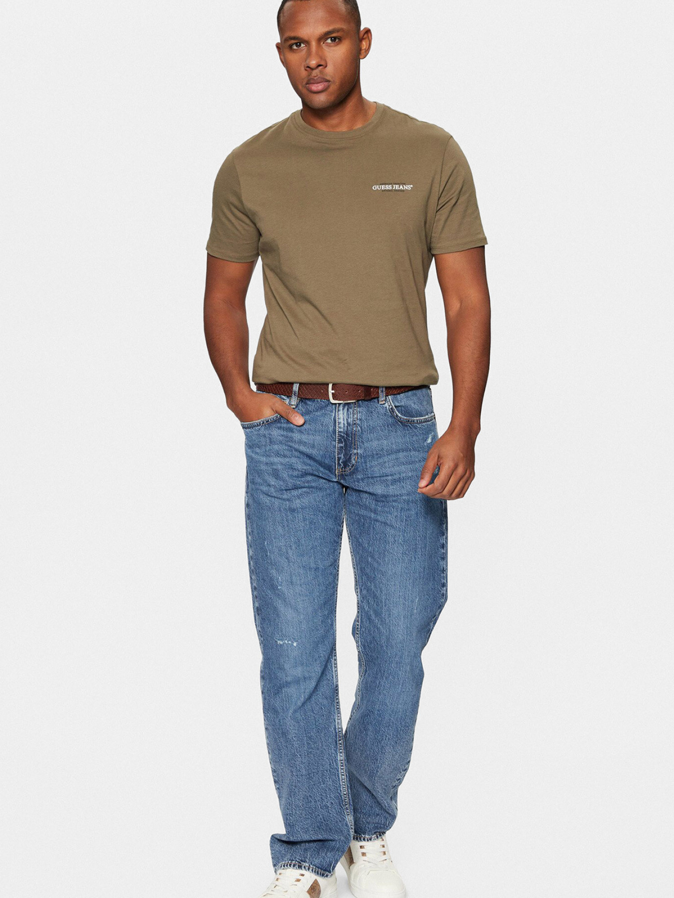 Прямые джинсы Guess Jeans модель M5RA1B.D5M52;GDIS Фото