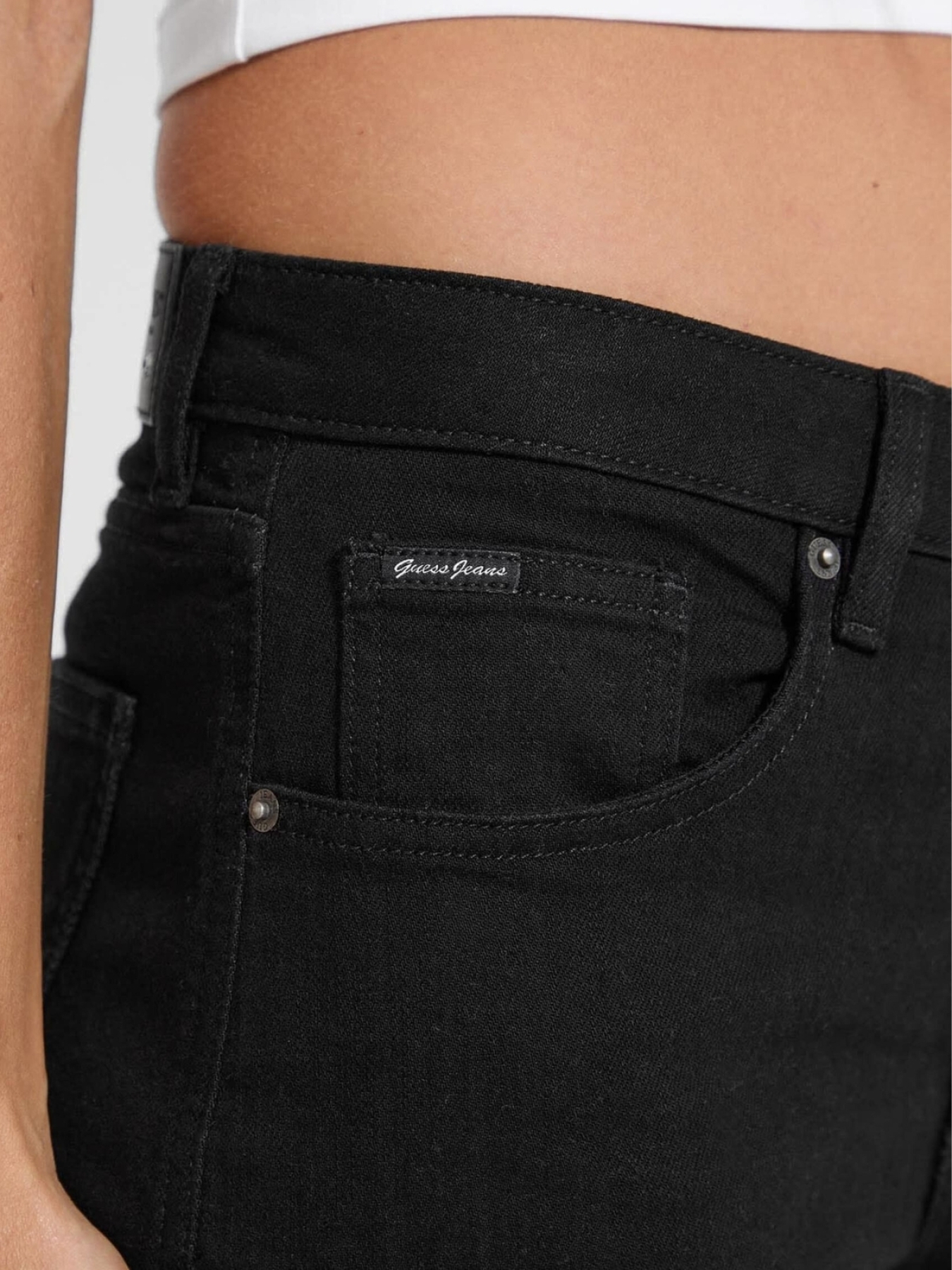 Прямые джинсы Guess Jeans модель W5YA0I.D0141;BL4O Фото