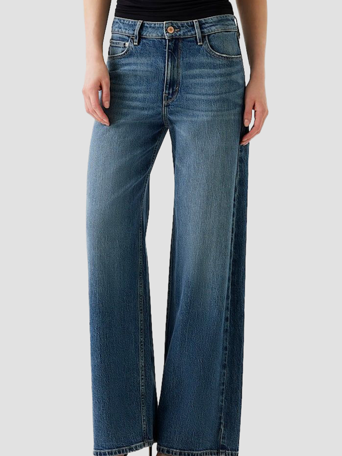 Прямые джинсы GUESS модель W5YA82.D4K30;AR1O Фото