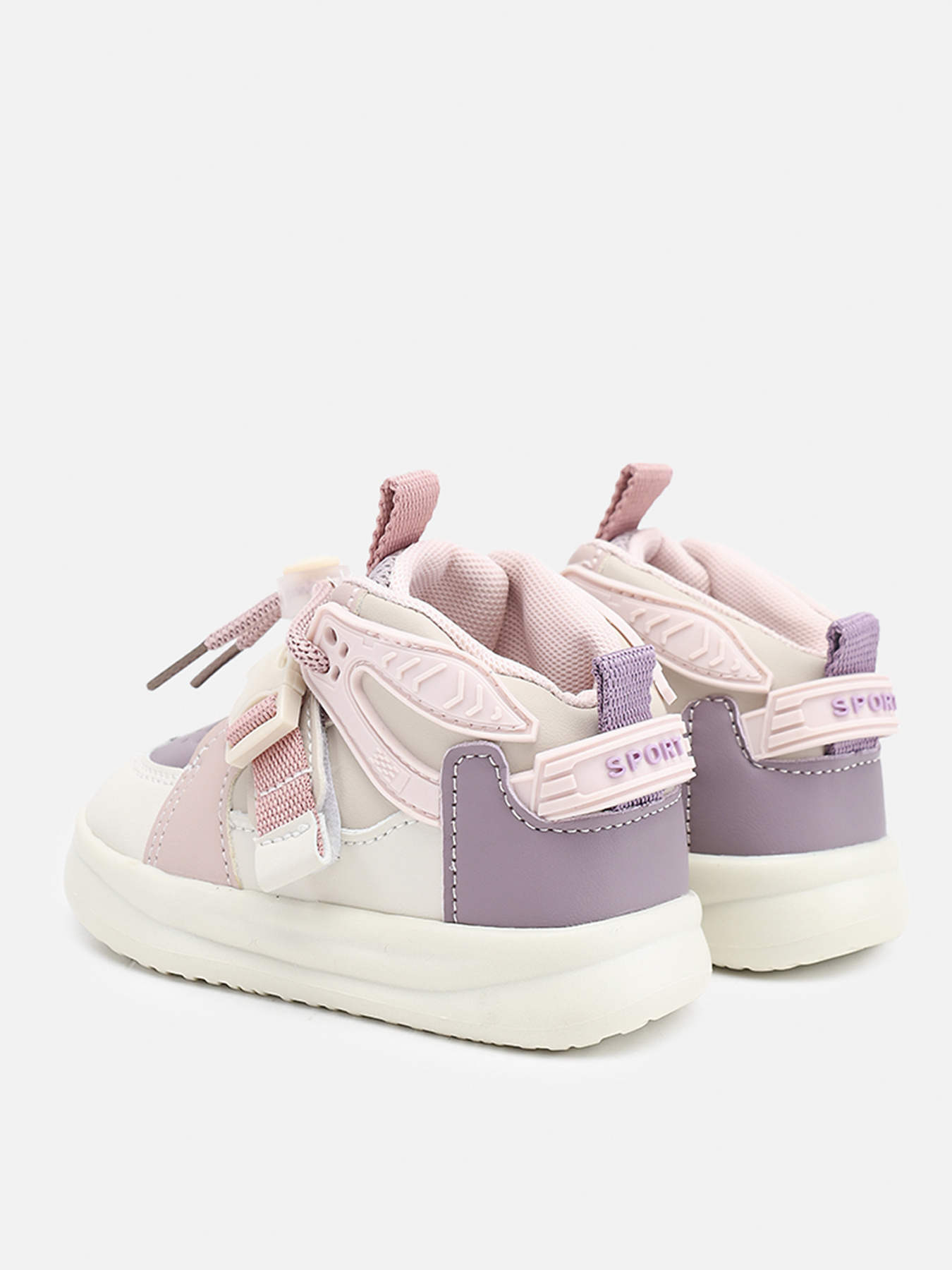 Кроссовки для девочки  цвет розовый ЦБ-00289120 модель ЦБ-00289120 Фото