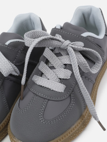 Кеды для мальчика цвет графитовый ЦБ-00289136 модель ЦБ-00289136 Кеды для мальчика цвет графитовый ЦБ-00289136 модель ЦБ-00289136 Фото