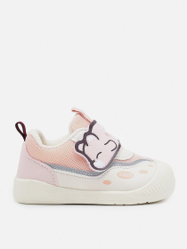Кросівки для дівчинки колір молочний ЦБ-00289142 модель ЦБ-00289142 Кросівки для дівчинки колір молочний ЦБ-00289142 модель ЦБ-00289142 Фото