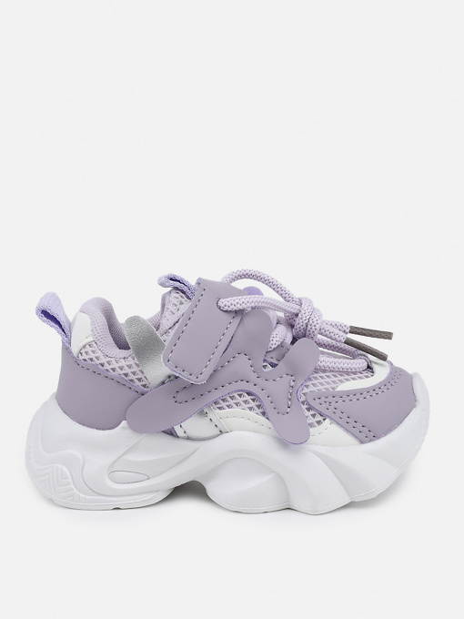 Кроссовки для девочки  цвет сиреневый ЦБ-00289148 модель ЦБ-00289148 Фото