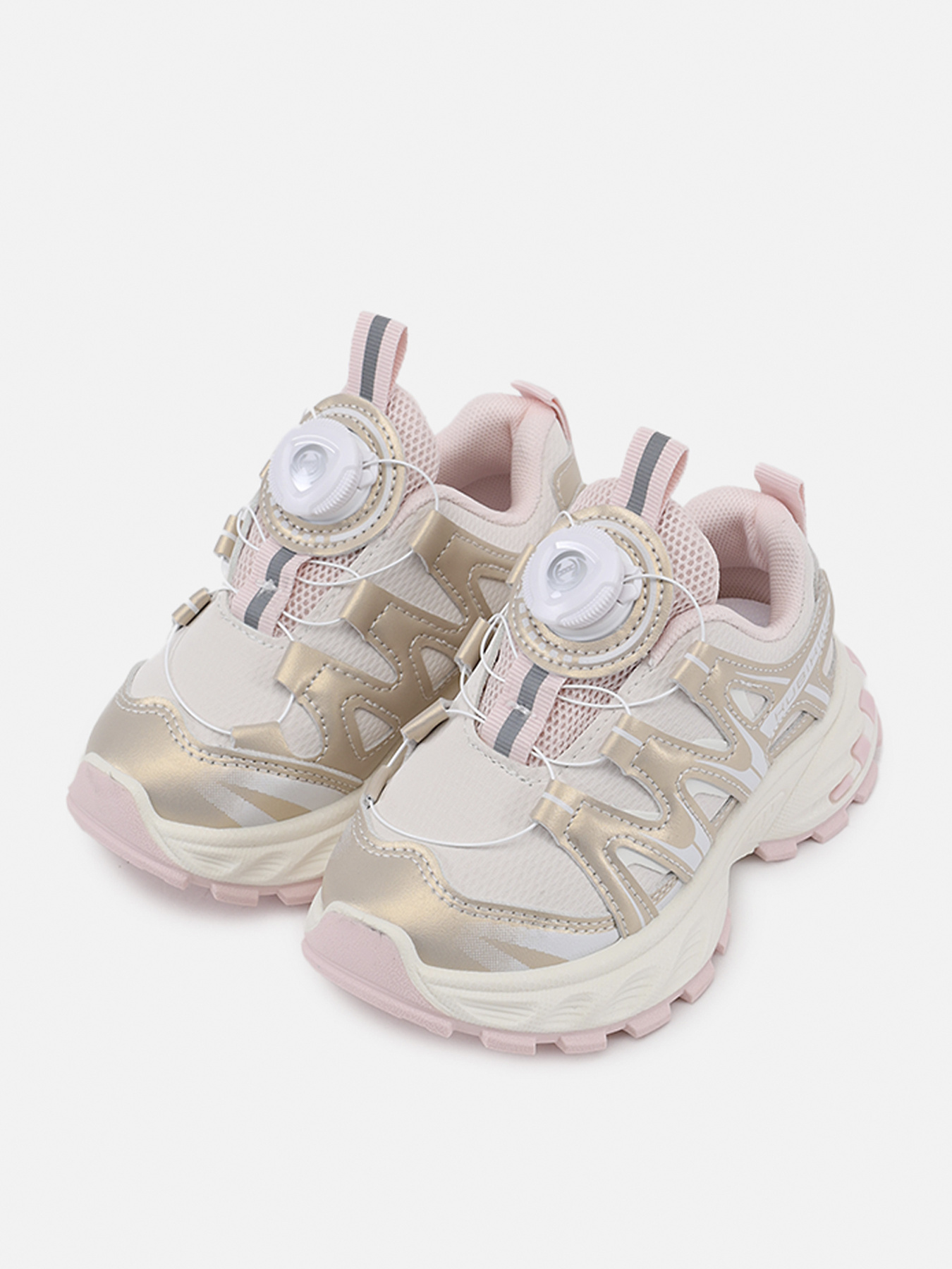 Кроссовки для девочки  цвет бежевый ЦБ-00289155 модель ЦБ-00289155 Фото