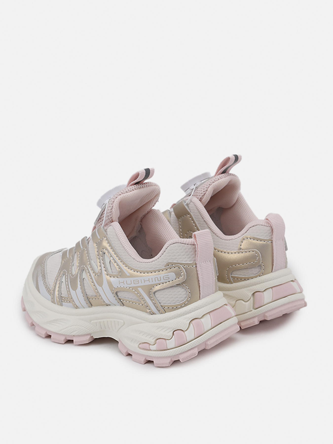 Кроссовки для девочки  цвет бежевый ЦБ-00289155 модель ЦБ-00289155 Фото