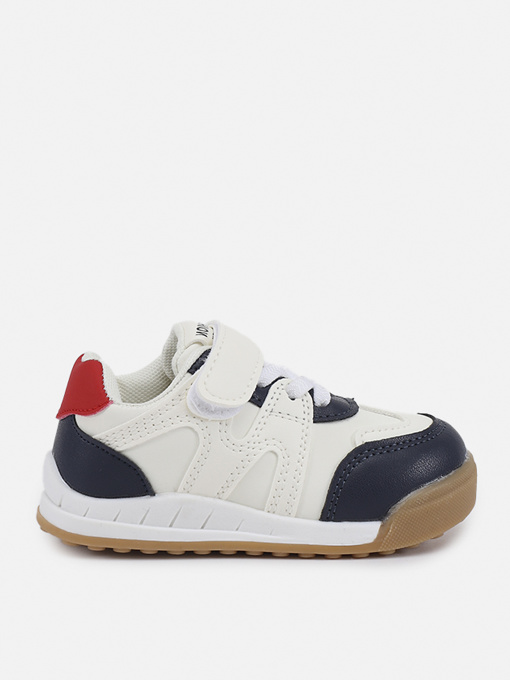 Кеды для мальчика  цвет молочный ЦБ-00289158 модель ЦБ-00289158 Фото