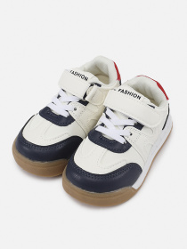 Кеды для мальчика цвет молочный ЦБ-00289158 модель ЦБ-00289158 Кеды для мальчика цвет молочный ЦБ-00289158 модель ЦБ-00289158 Фото