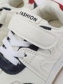 Кеды для мальчика цвет молочный ЦБ-00289158 модель ЦБ-00289158 Кеды для мальчика цвет молочный ЦБ-00289158 модель ЦБ-00289158 Фото