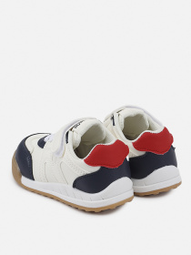 Кеды для мальчика цвет молочный ЦБ-00289158 модель ЦБ-00289158 Кеды для мальчика цвет молочный ЦБ-00289158 модель ЦБ-00289158 Фото