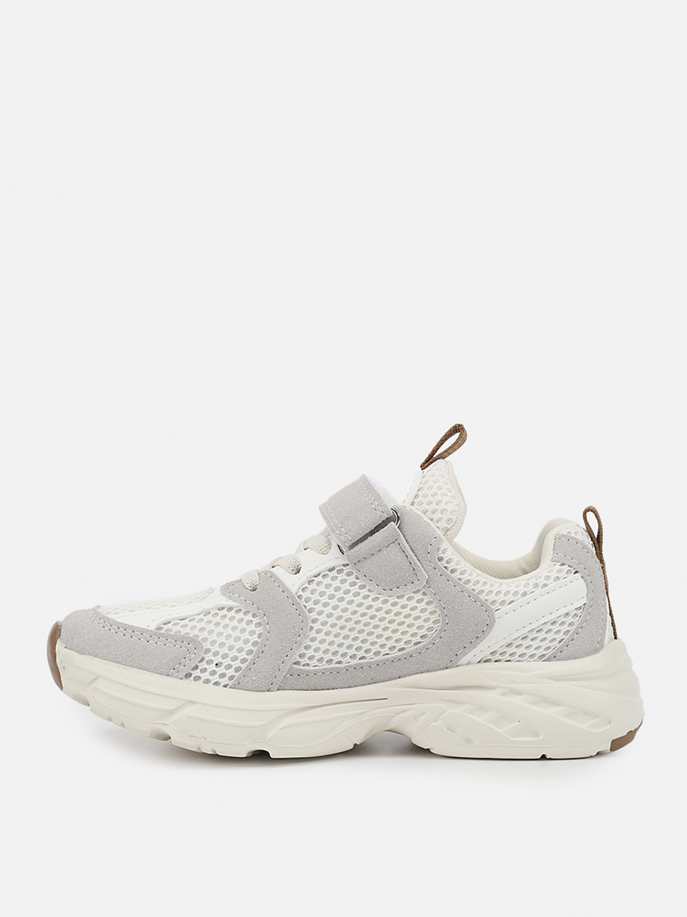 Кроссовки для девочки  цвет бежевый ЦБ-00289471 модель ЦБ-00289471 Фото