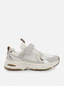 Кроссовки для девочки  цвет бежевый ЦБ-00289471 модель ЦБ-00289471 Фото