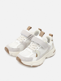 Кроссовки для девочки  цвет бежевый ЦБ-00289474 модель ЦБ-00289474 Фото