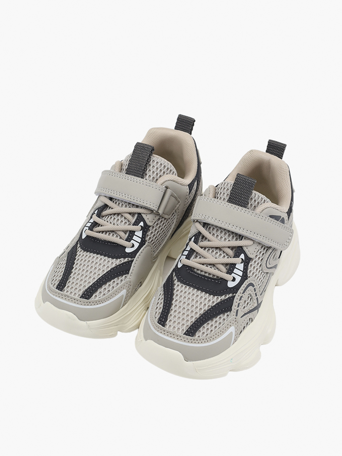 Кроссовки для девочки  цвет бежевый ЦБ-00289804 модель ЦБ-00289804 Фото