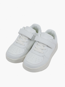 Кеди для дівчинки колір білий ЦБ-00289807 модель ЦБ-00289807 Кеди для дівчинки колір білий ЦБ-00289807 модель ЦБ-00289807 Фото
