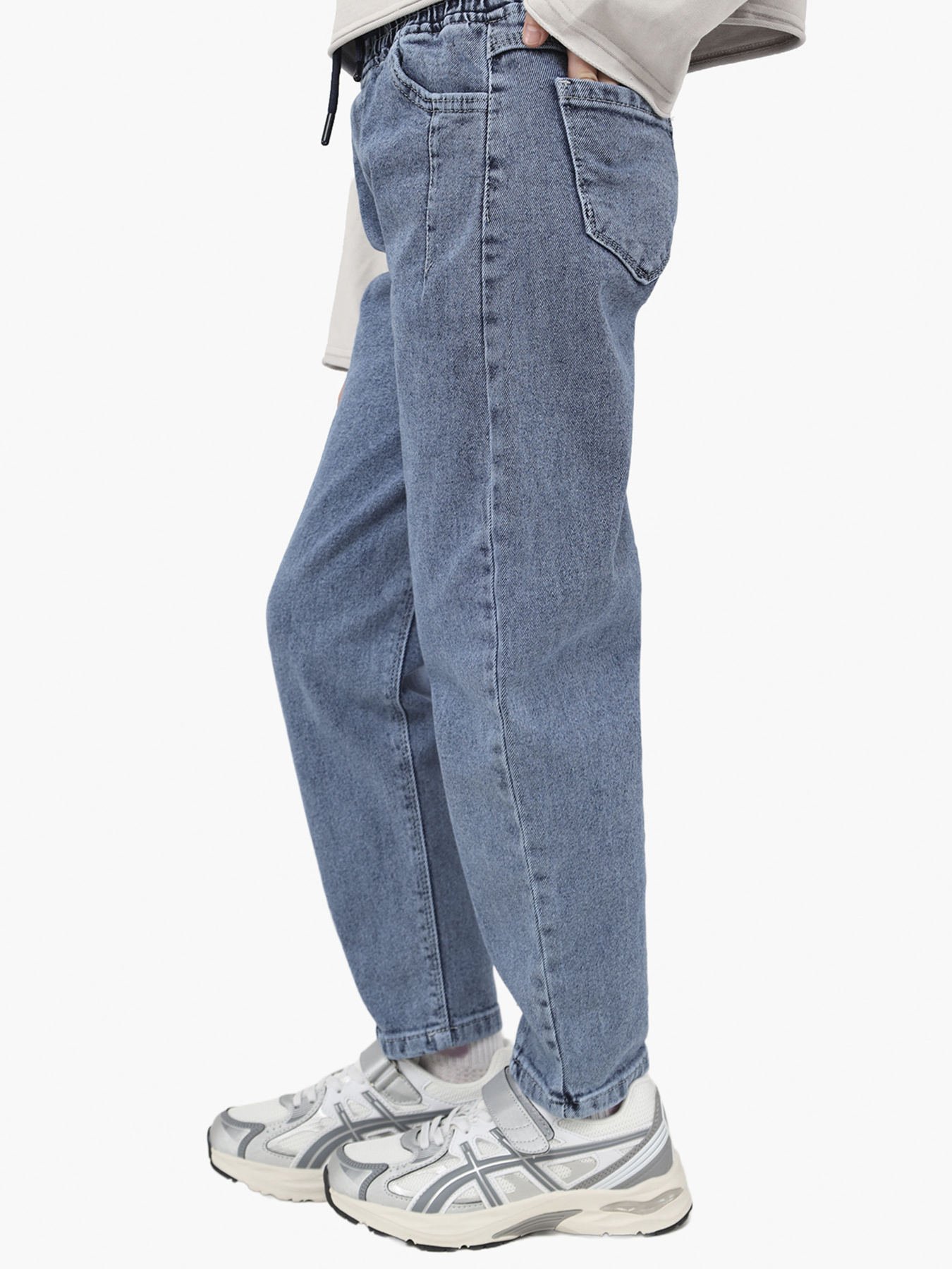 Кроссовки для девочки  цвет серый ЦБ-00291894 модель ЦБ-00291894 Фото