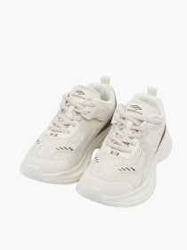 Кроссовки для девочки  цвет молочный ЦБ-00292095 модель ЦБ-00292095 Фото