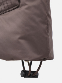 Жилет утеплённый для девочки  цвет коричневый ЦБ-00289743 модель ЦБ-00289743 Фото