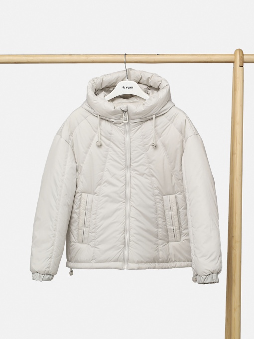 Куртка для дівчинки  колір молочний ЦБ-00289772 модель ЦБ-00289772 Фото