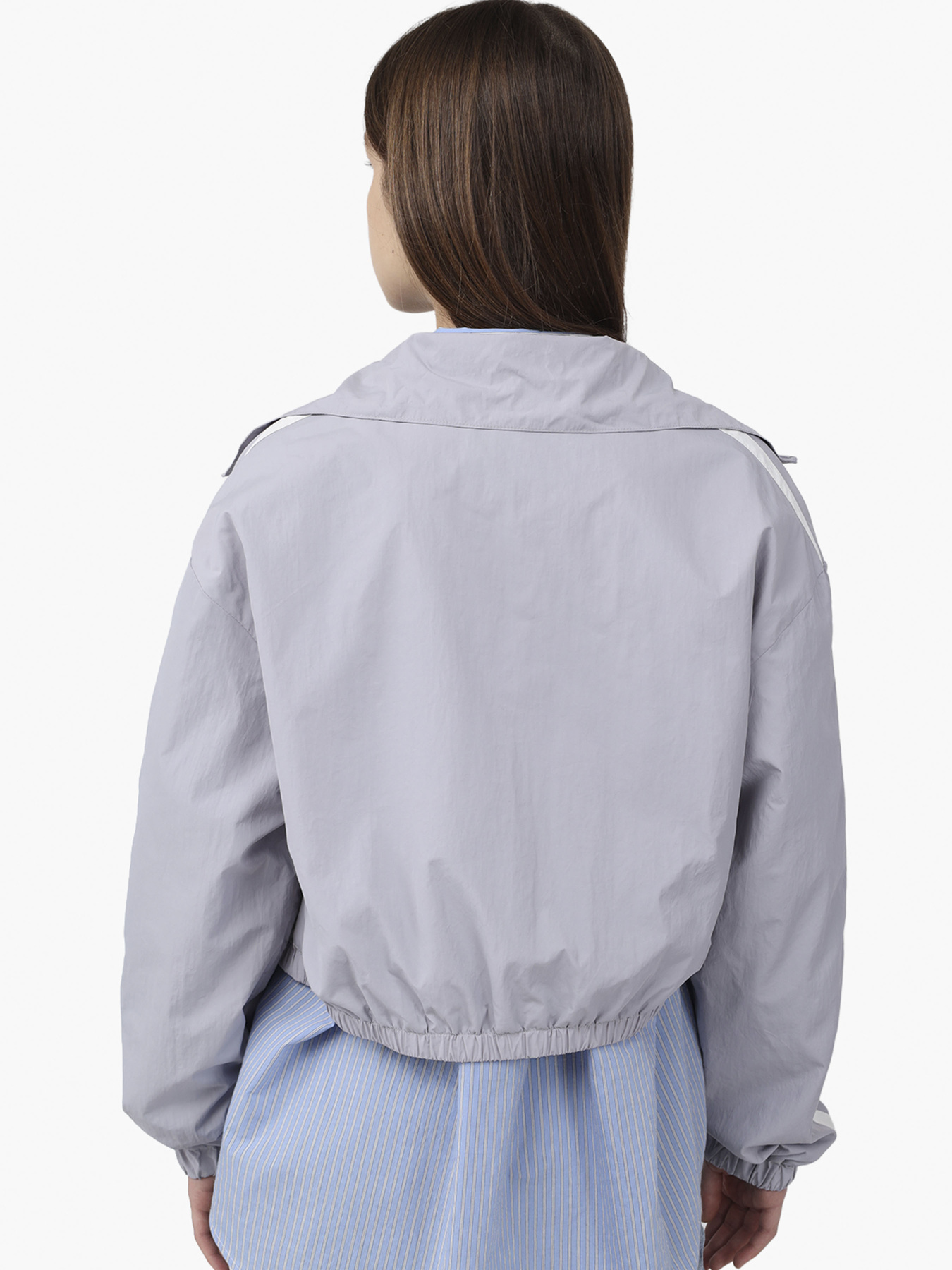 Вітровка жіноча  колір світло-сірий ЦБ-00290246 модель ЦБ-00290246 Фото