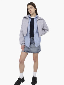 Вітровка жіноча  колір світло-сірий ЦБ-00290246 модель ЦБ-00290246 Фото