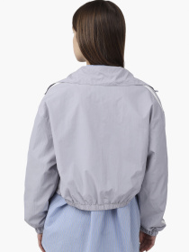 Вітровка жіноча  колір світло-сірий ЦБ-00290246 модель ЦБ-00290246 Фото