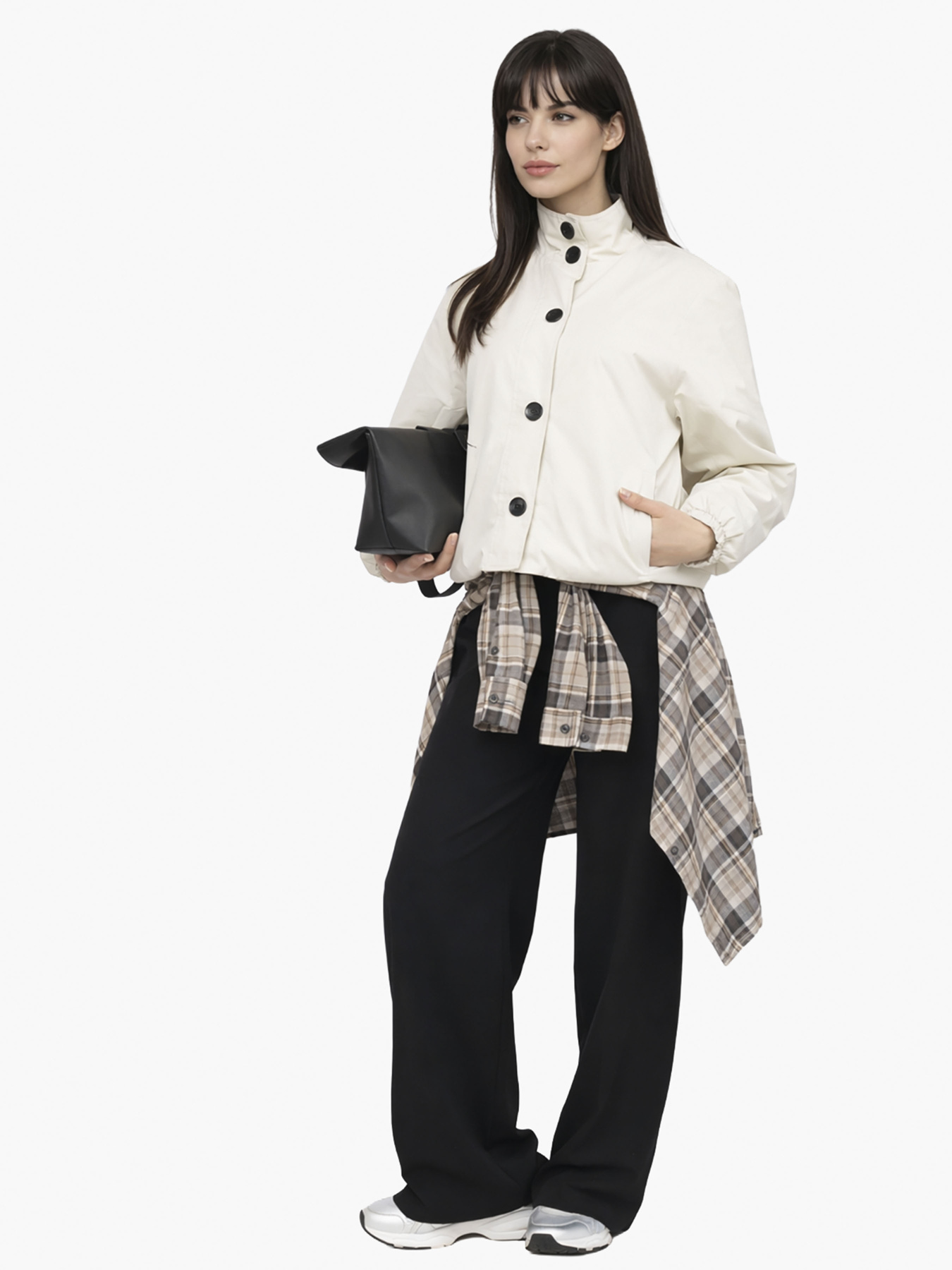 Вітровка жіноча  колір молочний ЦБ-00290247 модель ЦБ-00290247 Фото