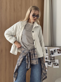 Вітровка жіноча  колір молочний ЦБ-00290247 модель ЦБ-00290247 Фото