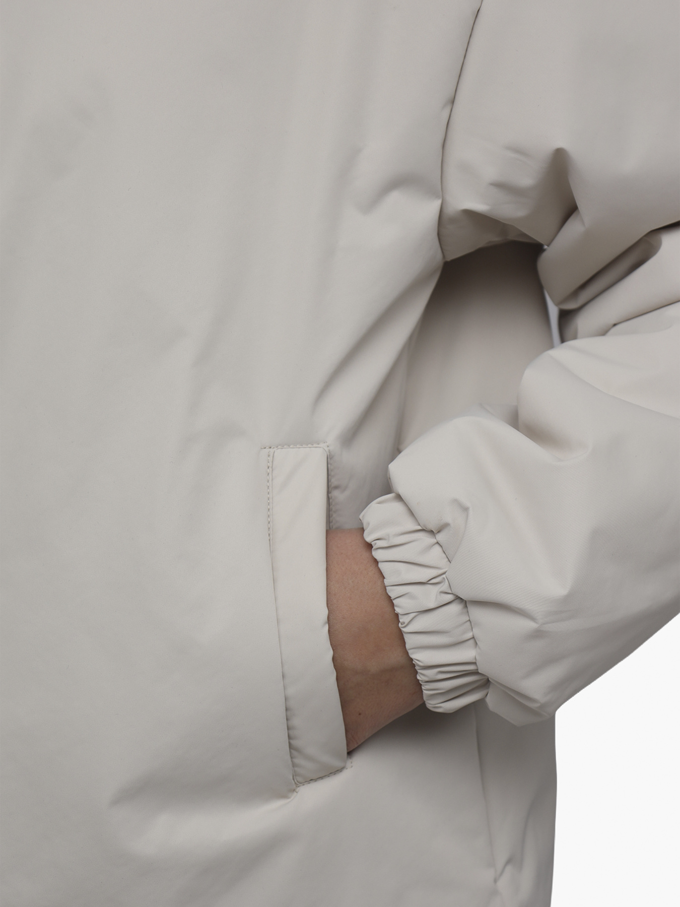 Куртка женская  цвет молочный ЦБ-00290260 модель ЦБ-00290260 Фото