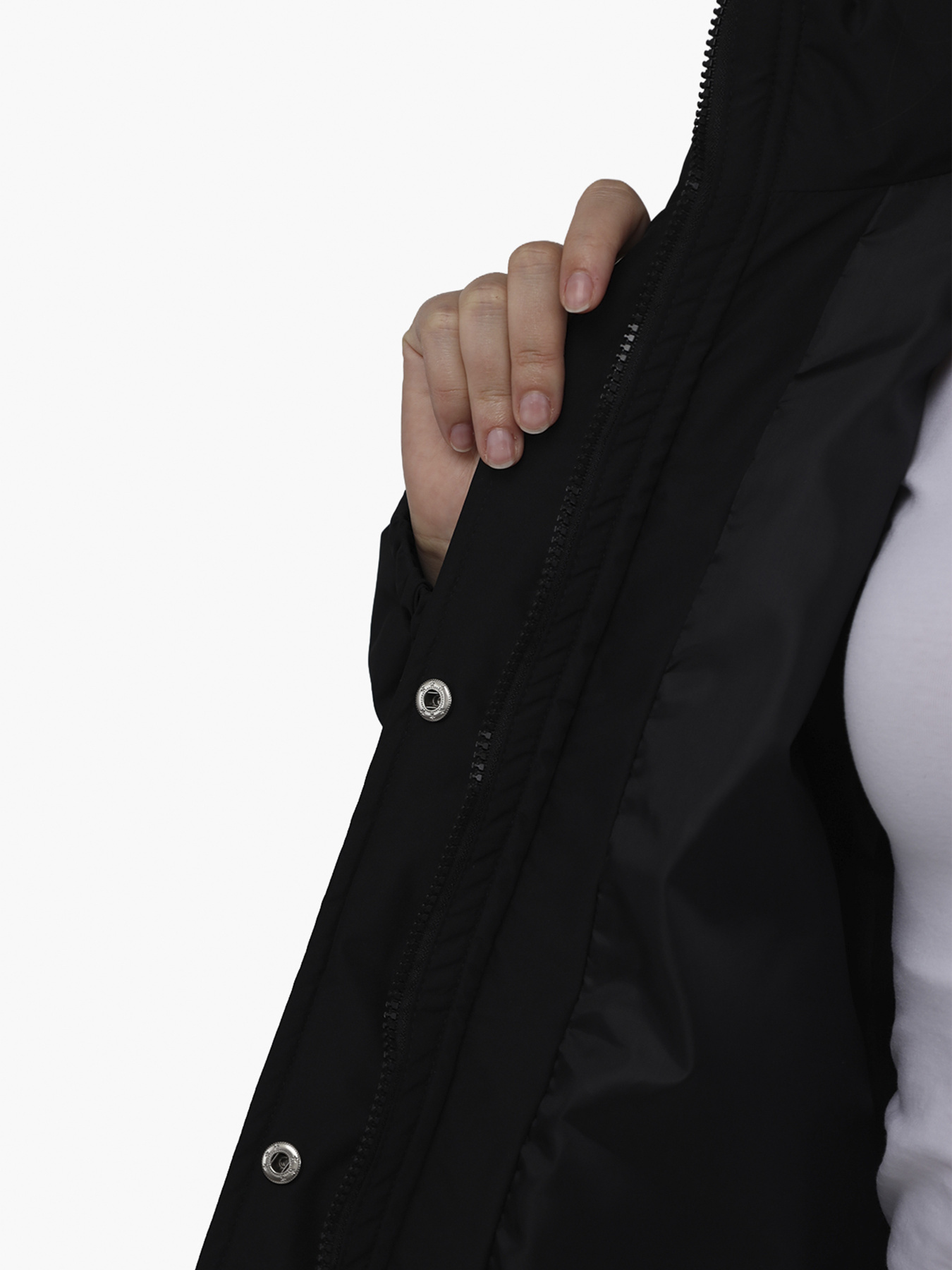 Куртка женская  цвет черный ЦБ-00290261 модель ЦБ-00290261 Фото