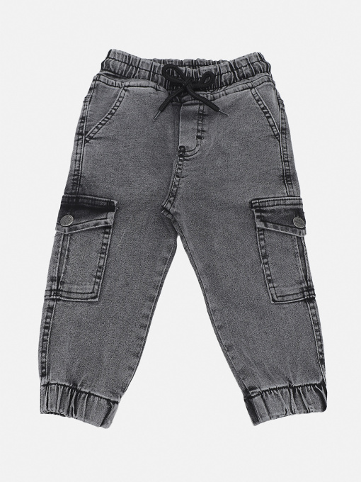 Джогери для хлопчика  колір світло-сірий ЦБ-00290392 модель ЦБ-00290392 Фото