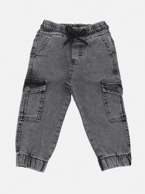 Джогери для хлопчика  колір світло-сірий ЦБ-00290392 модель ЦБ-00290392 Фото