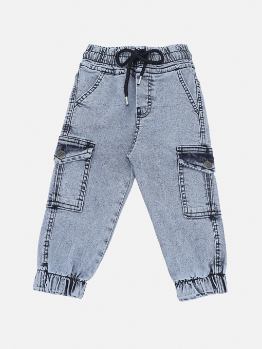 Джогери для хлопчика  колір блакитний ЦБ-00290393 модель ЦБ-00290393 Фото