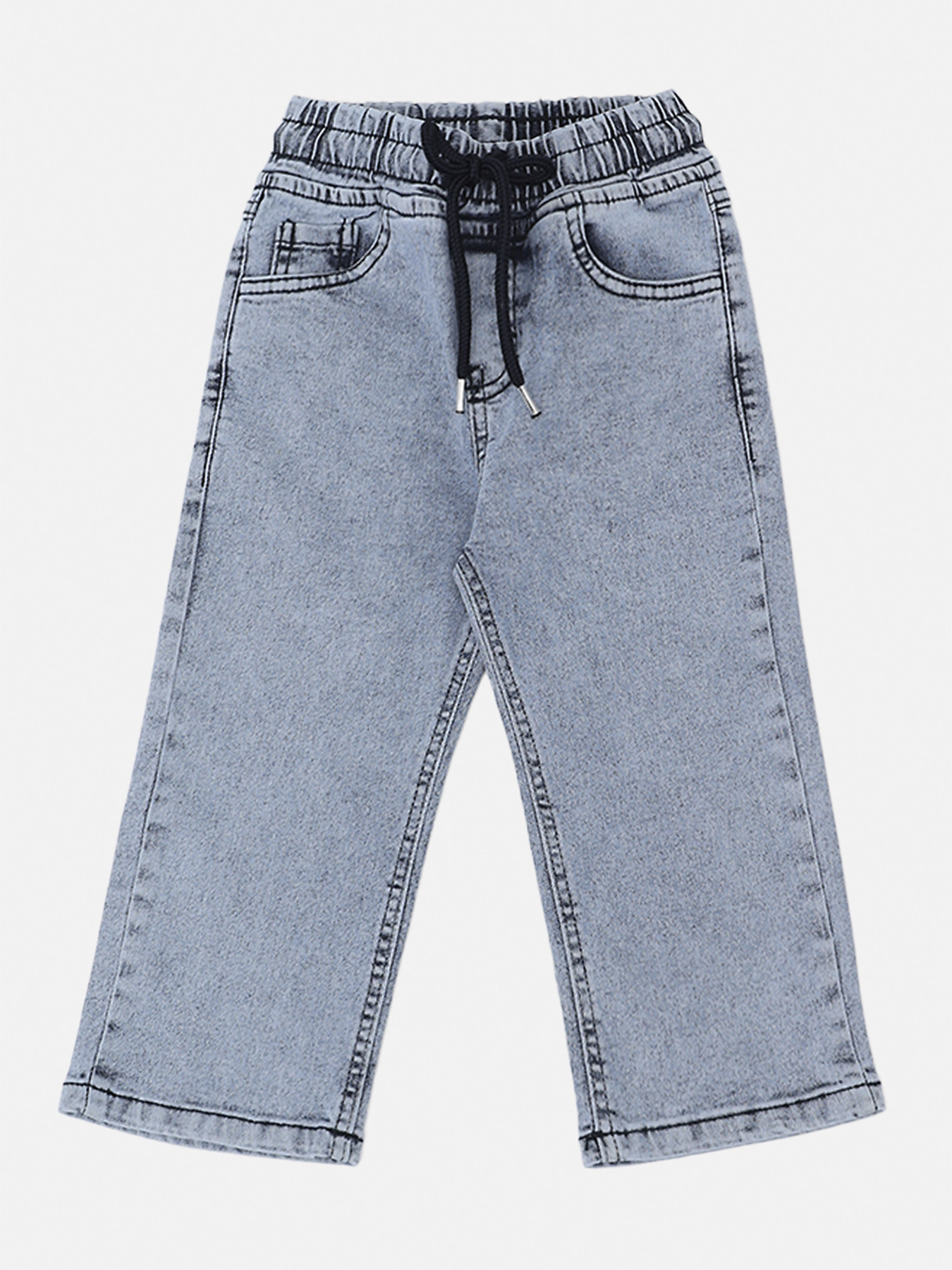 Джинси straight для хлопчика  колір блакитний ЦБ-00290394 модель ЦБ-00290394 Фото