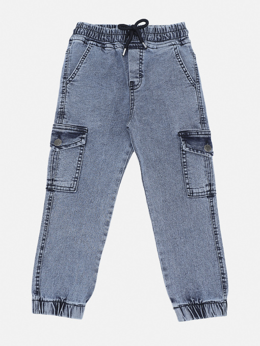 Джогери для хлопчика  колір блакитний ЦБ-00290395 модель ЦБ-00290395 Фото