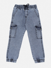 Джогери для хлопчика  колір блакитний ЦБ-00290395 модель ЦБ-00290395 Фото