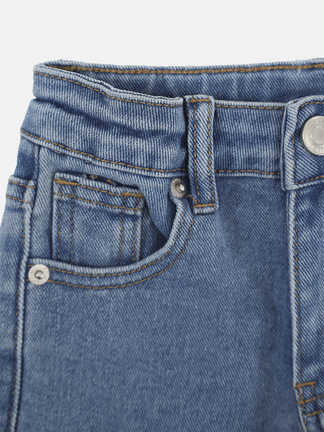 Зауженные джинсы YUKI модель ЦБ-00290468 Фото