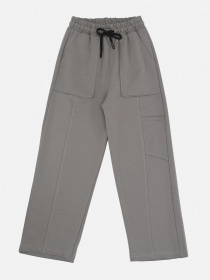 Штани спортивні для хлопчика  колір сірий ЦБ-00290478 модель ЦБ-00290478 Фото