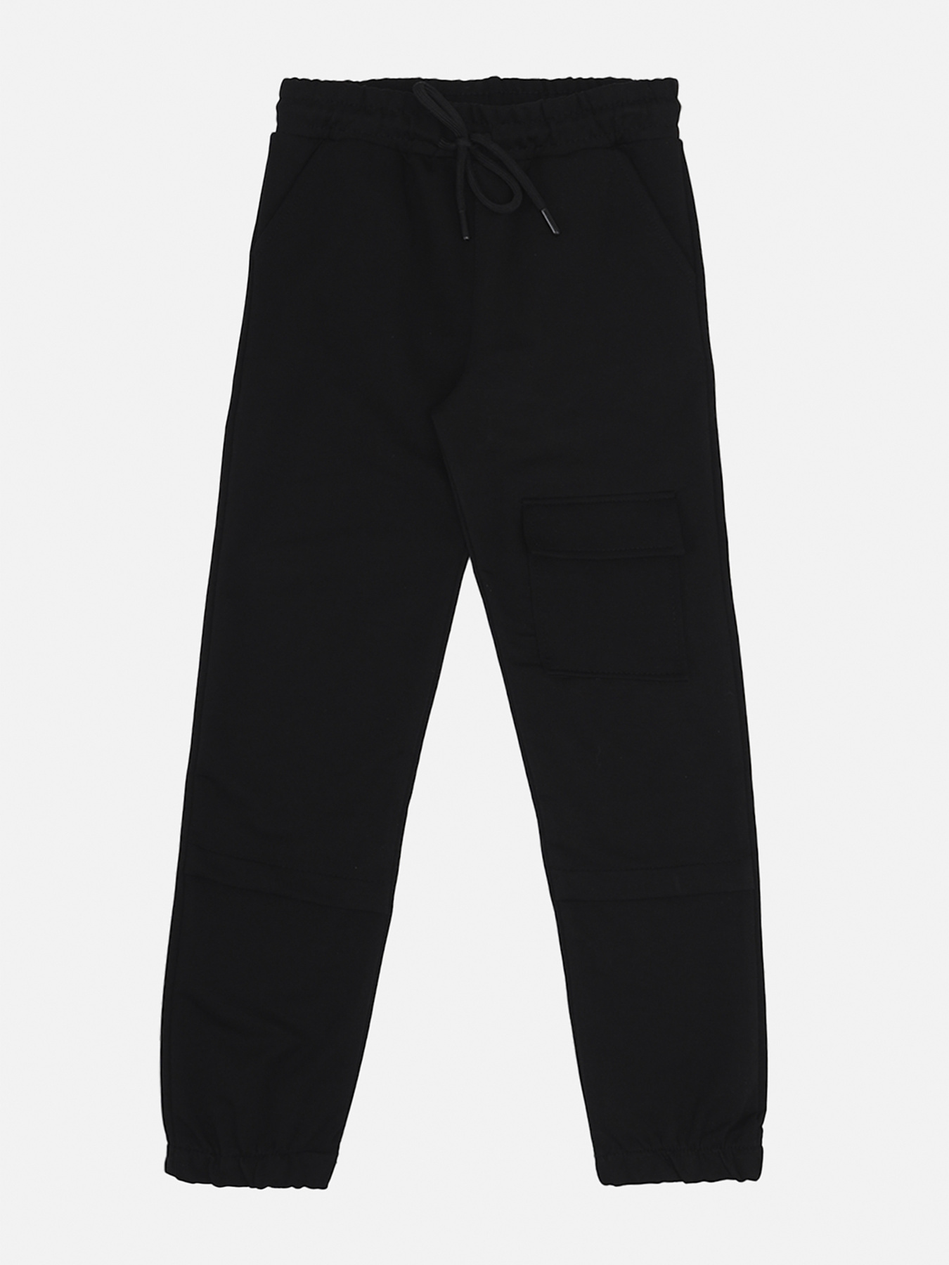 Штаны спортивные для мальчика  цвет черный ЦБ-00290479 модель ЦБ-00290479 Фото