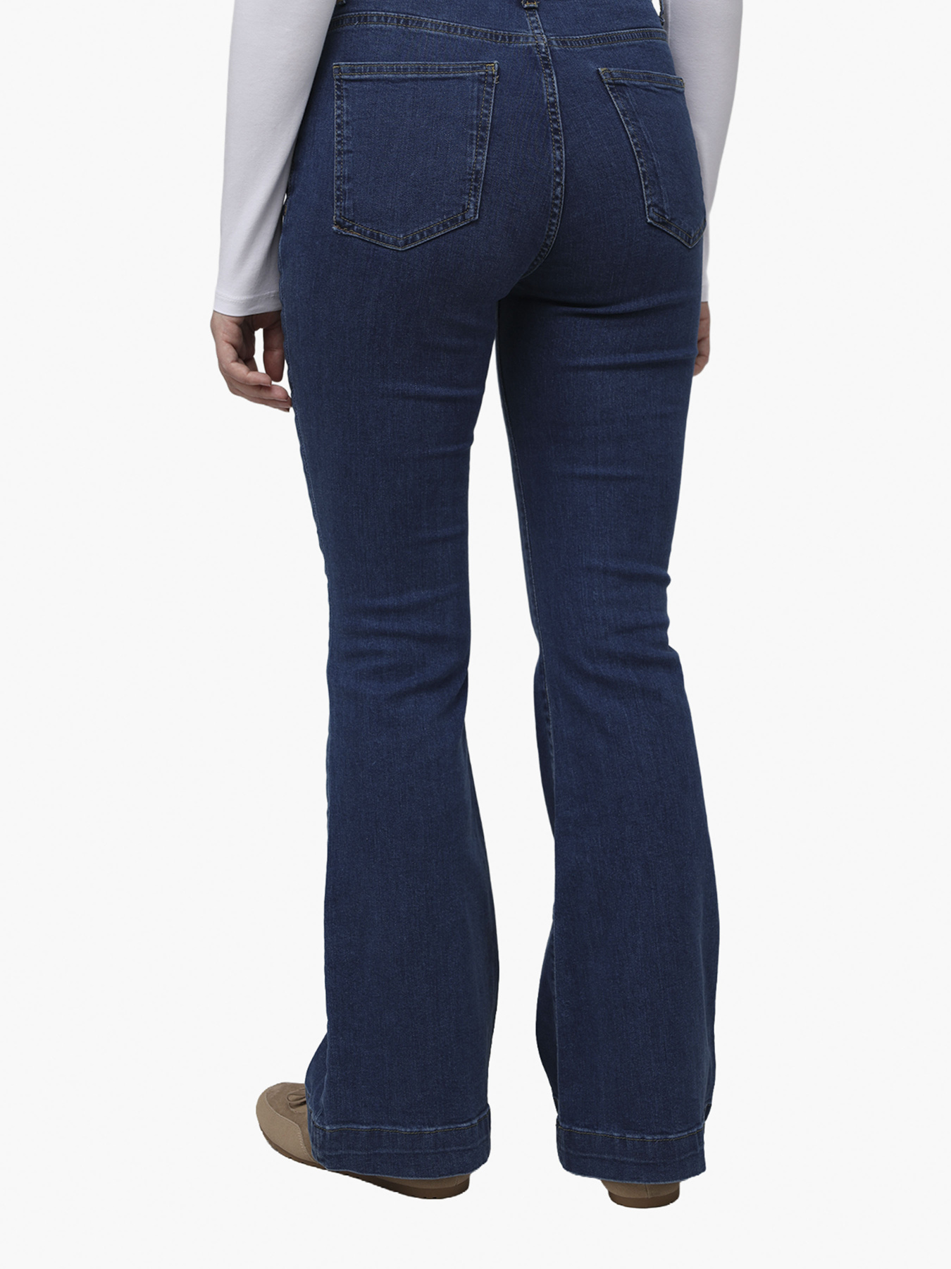 Джинсы flare женские  цвет синий ЦБ-00290482 модель ЦБ-00290482 Фото