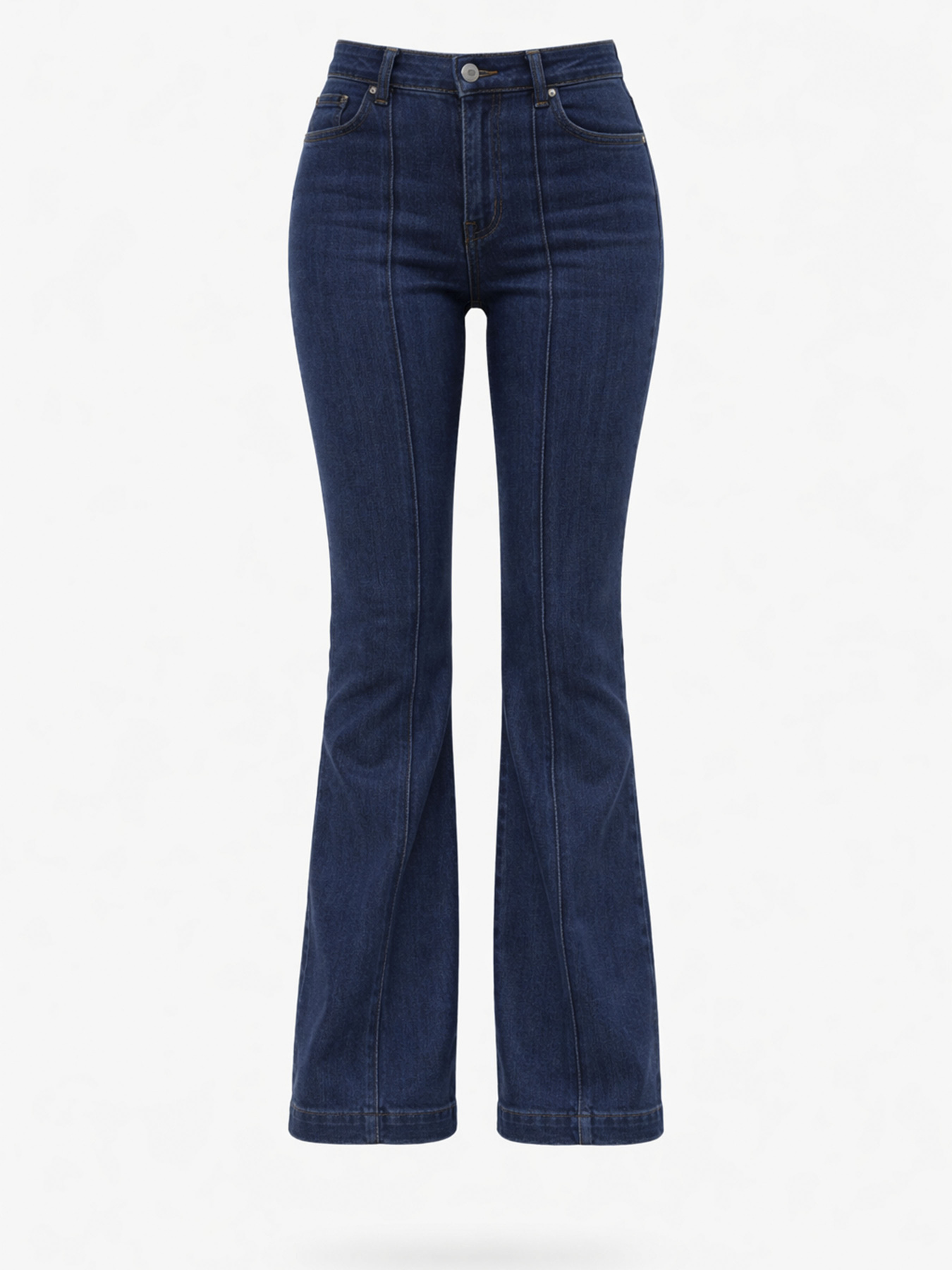 Джинсы flare женские  цвет синий ЦБ-00290482 модель ЦБ-00290482 Фото