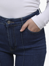 Джинсы flare женские  цвет синий ЦБ-00290482 модель ЦБ-00290482 Фото