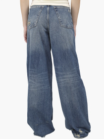 Широкие джинсы YUKI модель ЦБ-00290488 Фото