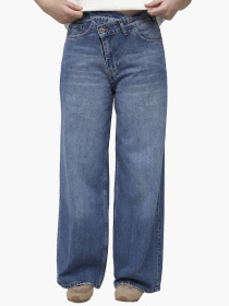 Широкі джинси YUKI модель ЦБ-00290489 Широкі джинси YUKI модель ЦБ-00290489 Фото